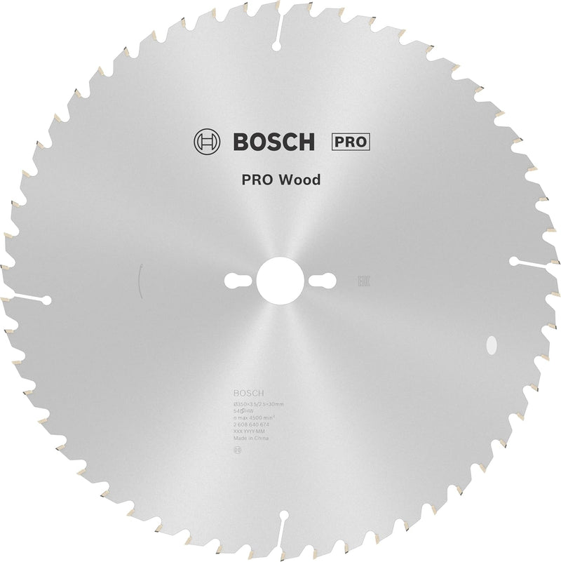 Bosch Accessories Bosch Professional 1x Kreissägeblatt Optiline Wood (Sägeblatt für Holz, Ø 350 x 30