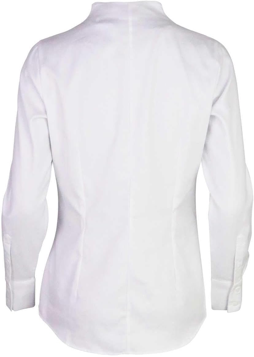 Seidensticker Damen Bluse - City Bluse - Bügelleicht - Kelchkragenbluse - Slim Fit - Langarm - 100%