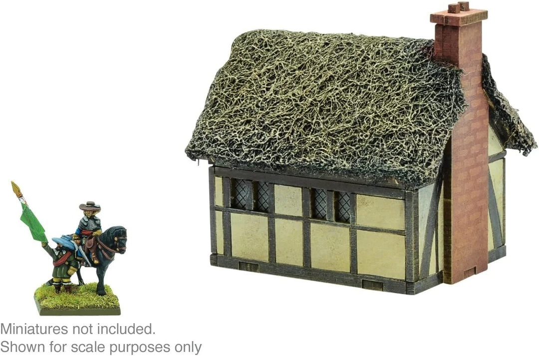 Warlord Games Pike & Shotte Epic Battles – Thatched Hamlet Scenery Pack