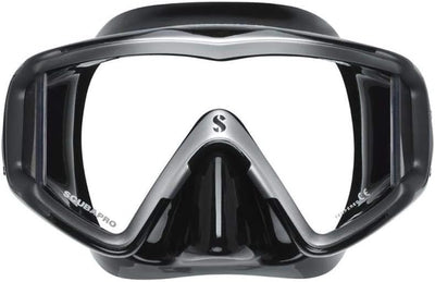 Scubapro Crystal Vu Tauch Maske Transparent, Rot, Transparent, Rot