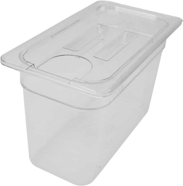 6,9-Liter Sous-Vide-Behälter mit Deckel, temperaturgesteuerter Slow-Cooker für Küche und Herd, Sous-