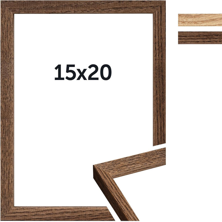 DÖRR Eichenholzrahmen Oakwood Slim dunkelbraun 15x20 15x20 dark brown, 15x20 dark brown
