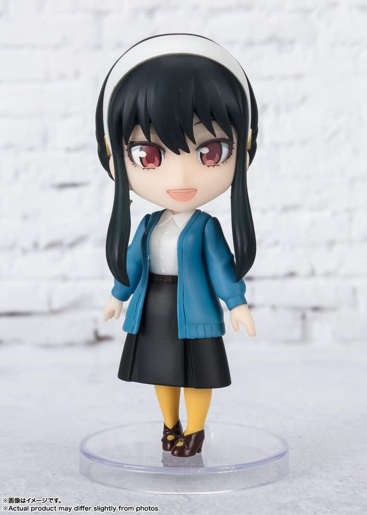 BANDAI Spy x Family Figuarts Mini Yor Forger (Odekeke Outfit) 9 cm Schwarz, Schwarz