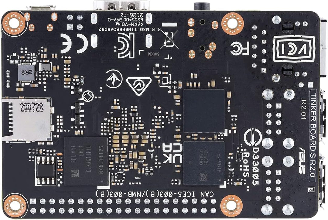 ASUS Tinker Board R2.0 Single-Board-Computer (ARM-basiert, RK3288 Prozessor, 2GB LPDDR3 Speicher, Ma