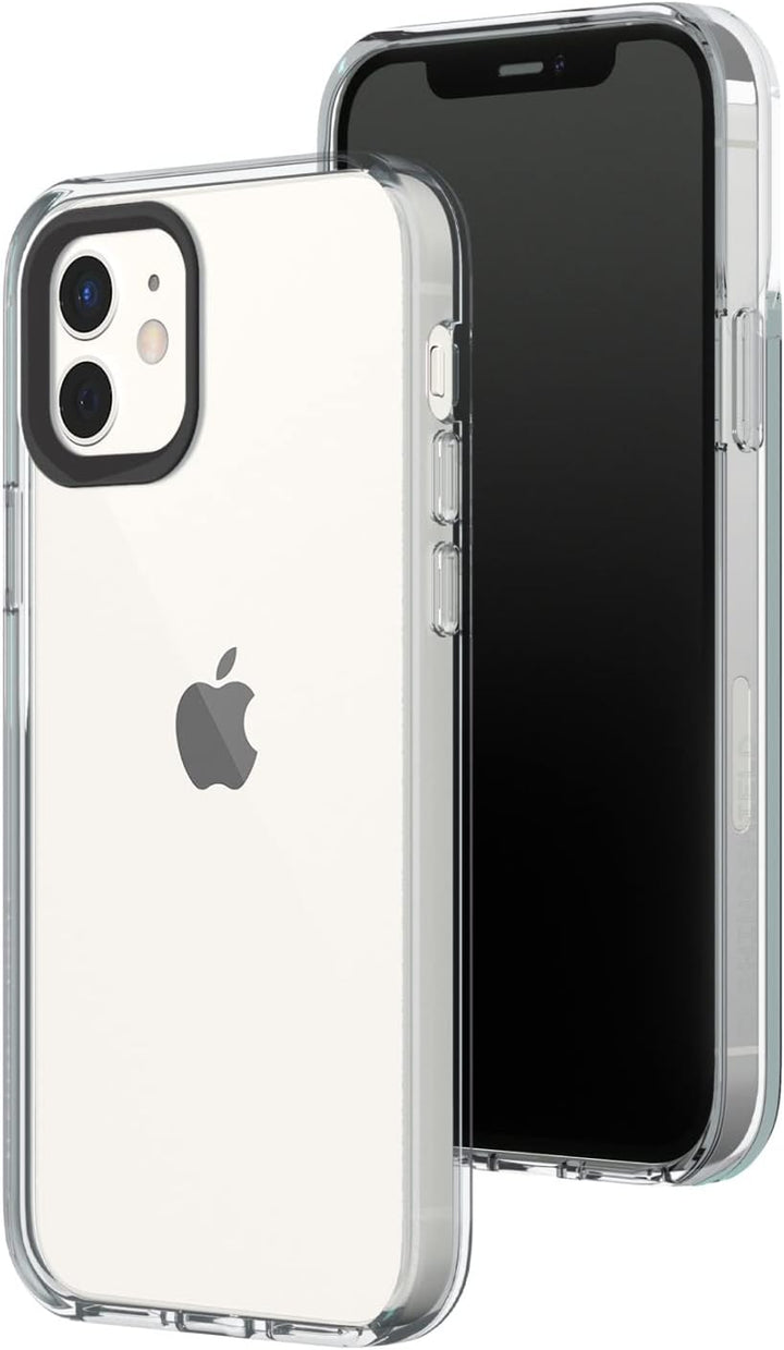 RhinoShield Crystal Clear Case kompatibel mit [iPhone 12/12 Pro] | Fortschrittliche Vergilbungsresis