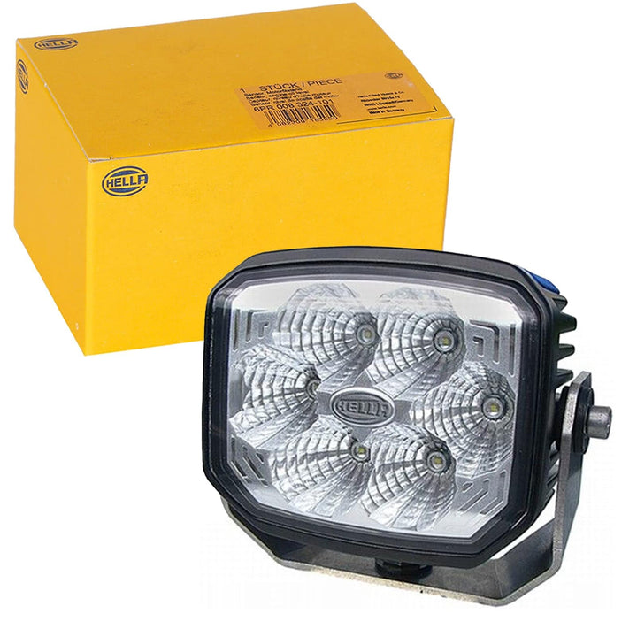 HELLA - LED-Arbeitsscheinwerfer - Power Beam 1000 - 24/12V - 850lm - Anbau/Schraubanschluss - schwen