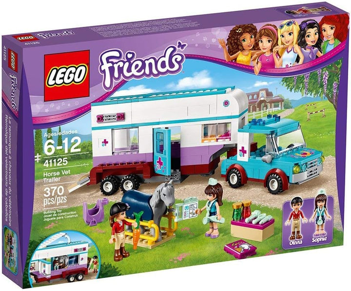 LEGO® Friends 41125 - Pferdeanhänger und Tierärztin Modern, Modern