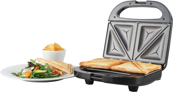 Progress EK5851P 2-Scheiben Sandwichtoaster – Elektrische Toastie Maker, Doppel Snack Maker, Antihaf