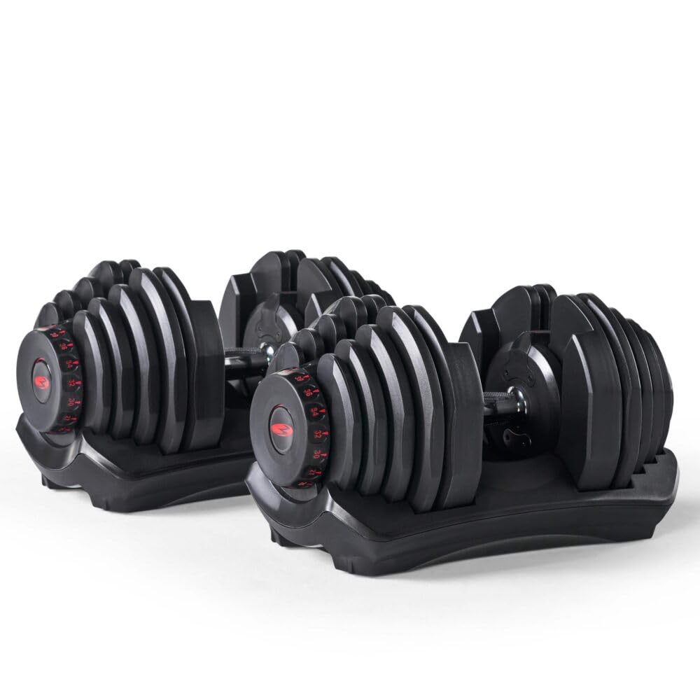 Bowflex SelectTech 1090i Hanteln 4–41 kg mit Schnellverstellung | 17 Gewichtsstufen in einer schwere