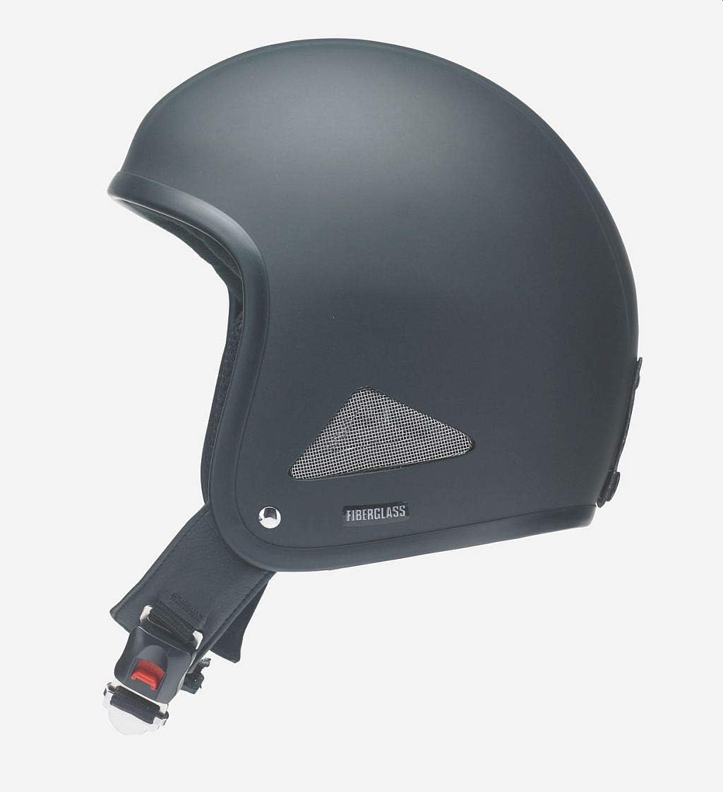 Redbike Oldtimer Motorrad Halbschalenhelm RB 670 matt-schwarz ohne ECE S - XXL, XL