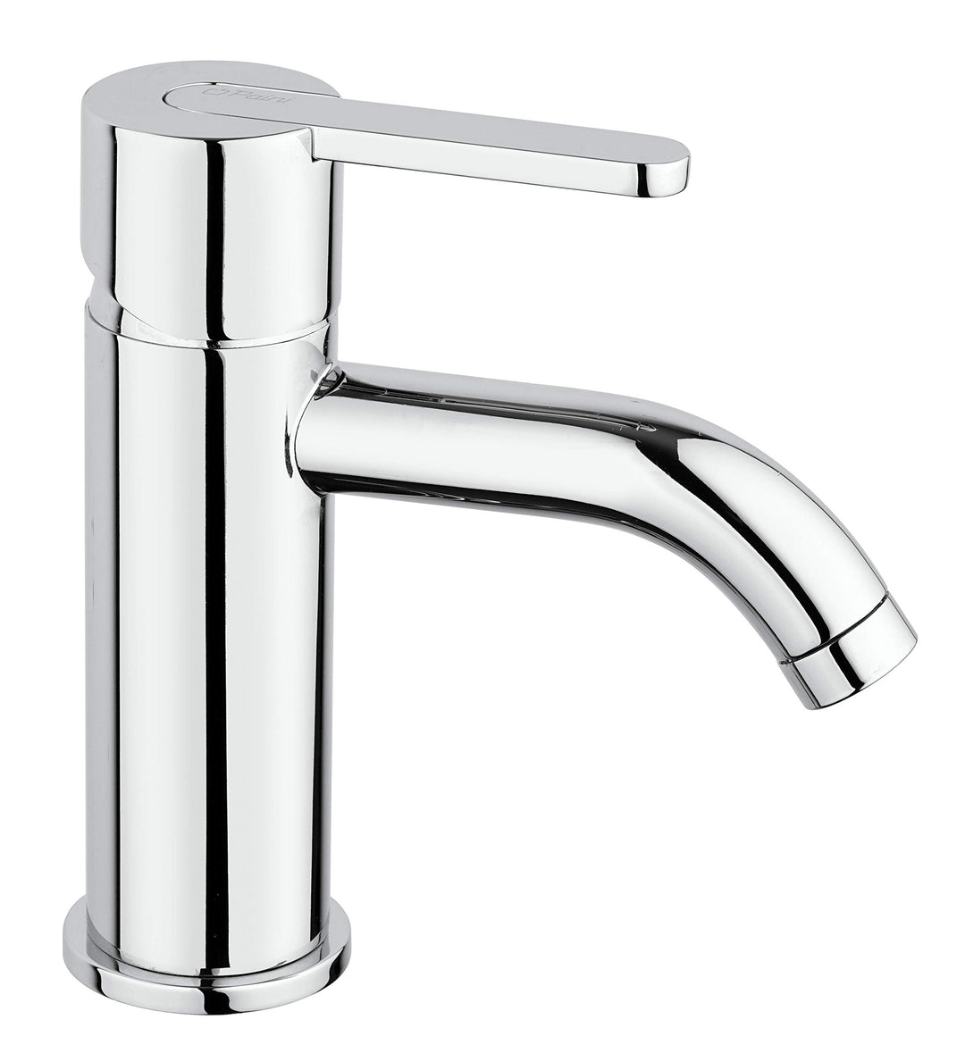 Paini GAIA211 Gaia 211 Einhebelmischer mit automatischem Ablauf für Waschtisch, Chrom und Brillante