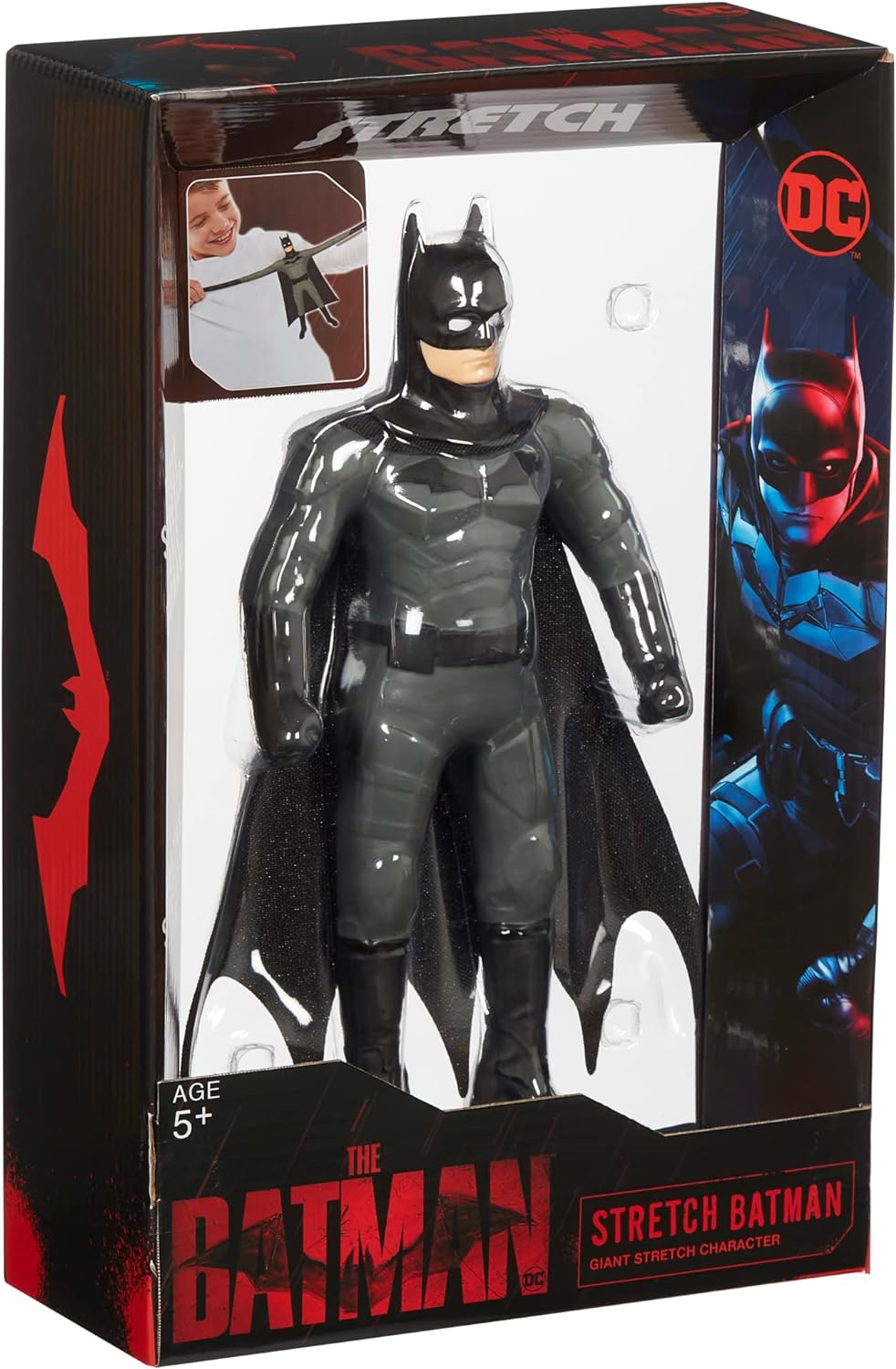 Stretch 07694 Grosses dehnbares Batman Toller Stretchspass. DC Geschenk für Jungen. Superhelden-Spie