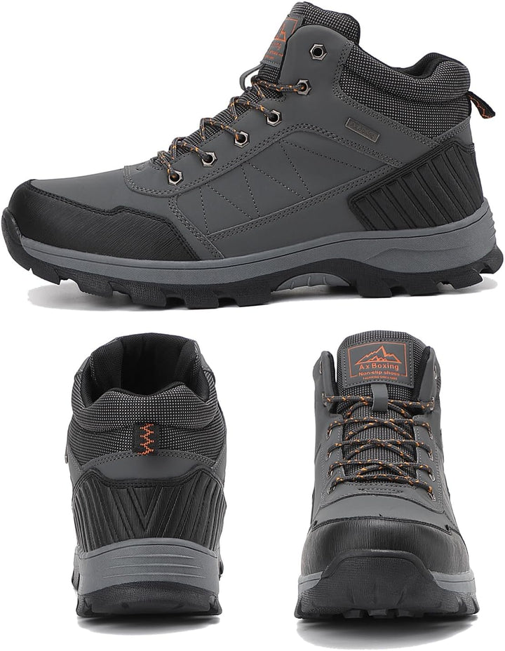 ARRIGO BELLO Winterschuhe Herren Winterstiefel Wanderstiefel Trekking Stiefel Gefüttert Warm Rutschf