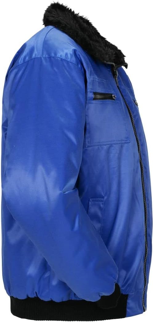 Planam Outdoor Winter Herren Gletscher Pilotenjacke kornblau Modell 0335 Grösse S Blau S, Blau S