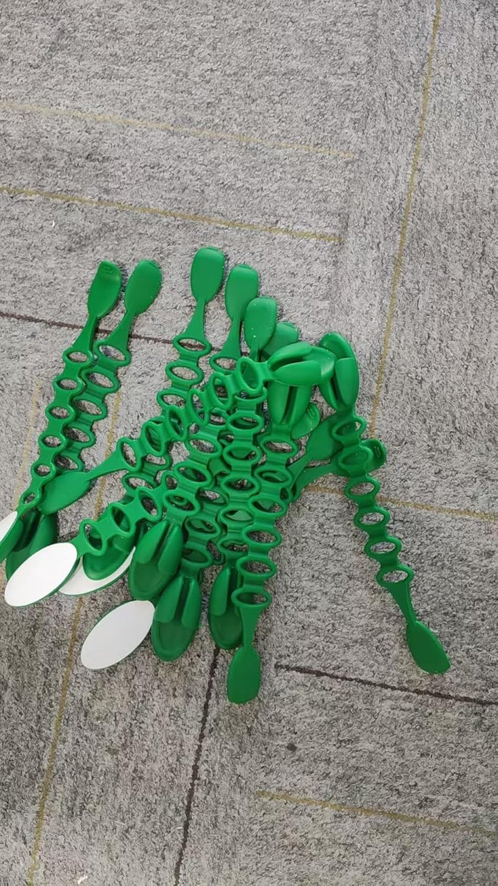 maozyiltle12 Pack weihnachtsdekoration Girlande binden Girlande Haken Kamin weihnachtsstrumpf Halter