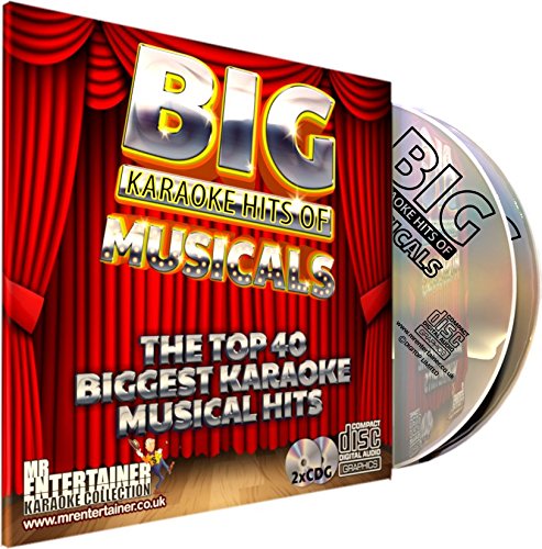 Mr Entertainer Big Karaoke Hits of Musicals CDG Pack. 40 Songs aus Musicals und Shows