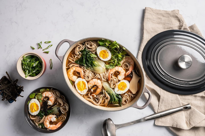 Le Creuset Signature Gusseisen-Bräter mit Deckel, Ø 31 cm, Oval, Für alle Herdarten und Induktion ge