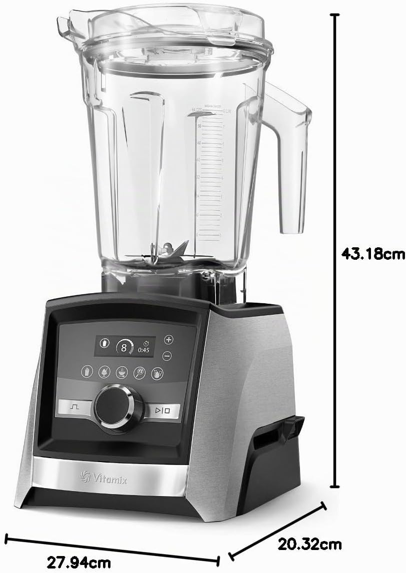 Vitamix A3500 Mixer, gebürstet, Edelstahl, Edelstahl