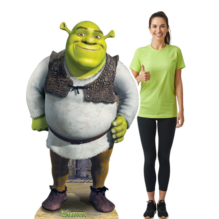 Star cutouts STSC785 Shrek Pappaufsteller in Lebensgrösse, Einfarbig, Lifesize