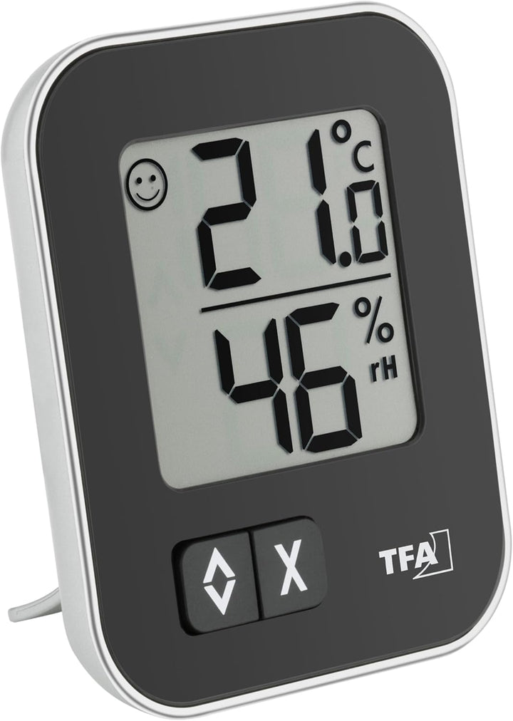 TFA Dostmann Humidcheck Contact, Materialfeuchtemessgerät, 30.5503, ideal für die Baustelle & Moxx d