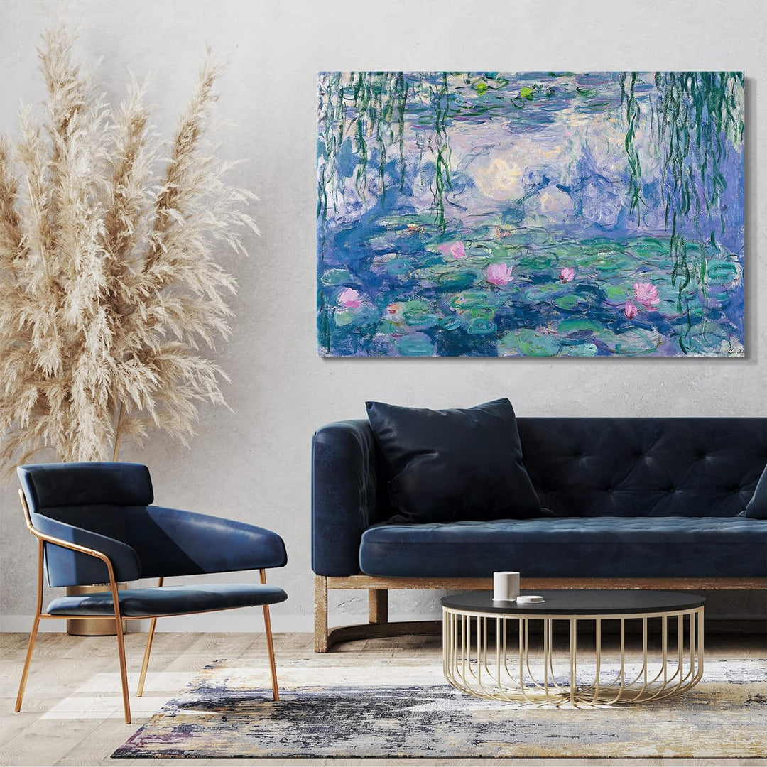 Leinwand (100x70cm): Claude Monet - Seerosen 100x70 cm, 100x70 cm
