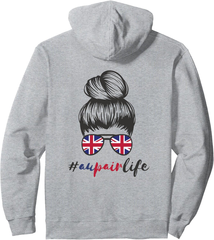 Au Pair London Auslandsjahr England #Aupairlife Mädchen Pullover Hoodie