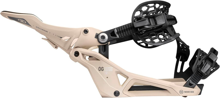 Nidecker Supermatic Snowboard – Universelle, doppelt einsteckbare automatische Bindung – Komfortabel