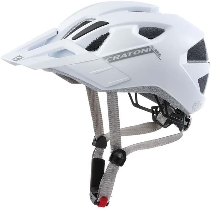 Cratoni Allride Fahrradhelm Allroundhelm Cityhelm Einheitsgrösse Weiss Matt, Einheitsgrösse Weiss Ma