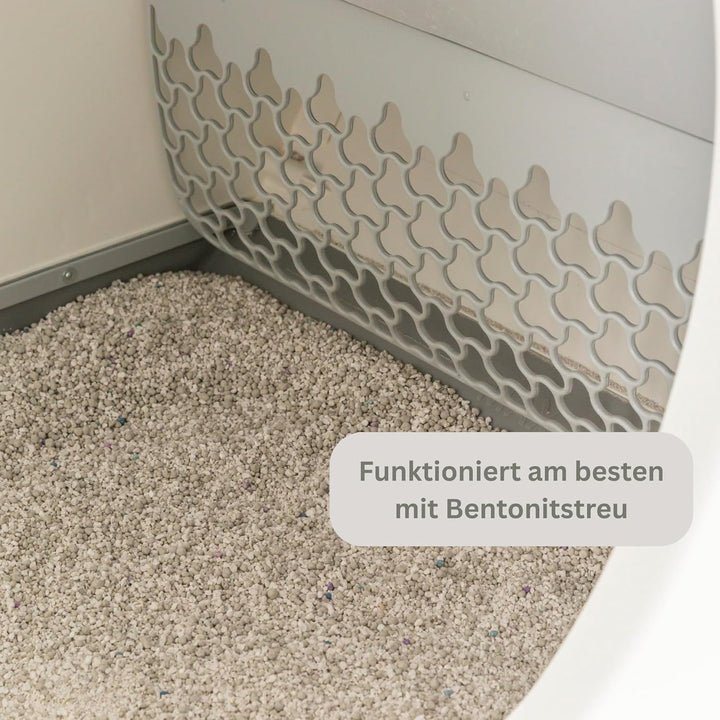 Trixie selbstreinigende Katzentoilette 53 x 55,5 x 52 cm – für anhaltende Sauberkeit – praktisches,