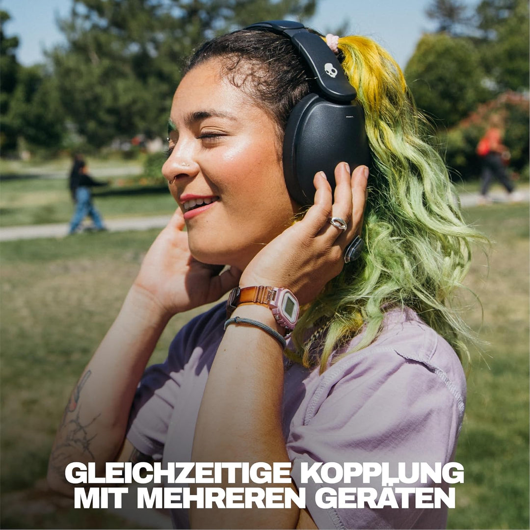 Skullcandy Hesh 360 Wireless Over-Ear Bluetooth Headphones, Up to 100 Hours Battery, Noise Isolating
