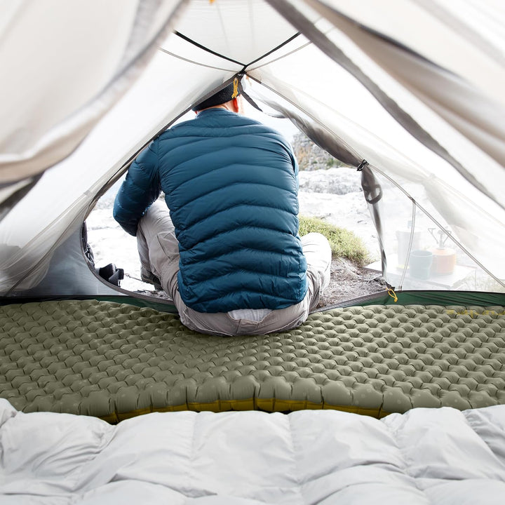 Naturehike Ultraleichte Selbstaufblasende Isomatte, Aufblasbare Campingmatte 3,5R, Langlebige, Tragb