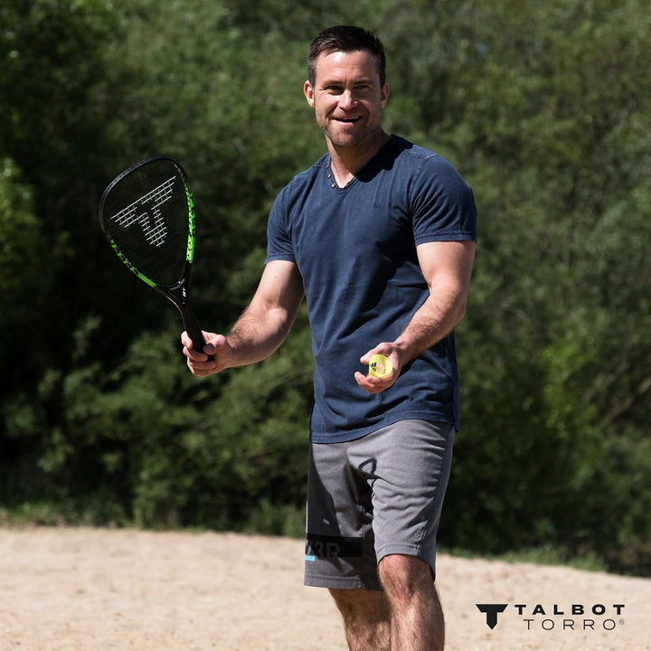 Talbot Torro Herren Speed Badminton Set 5000 im Slingbag Einheitsgrösse Speed 5500 LED, 490118, Einh