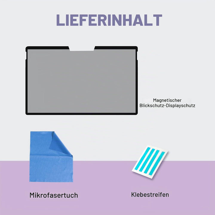 SenseAGE Magnetischer Blickschutzfilter für Microsoft Surface Pro 7+/7/6/5/4 (12.3"), Entfernbare, A