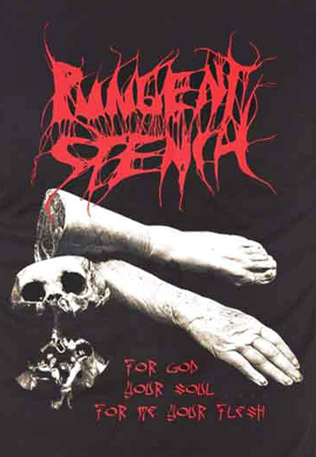 Pungent Stench T Shirt for God Your Soul Band Logo Nue offiziell Herren Schwarz M Schwarz, M Schwarz