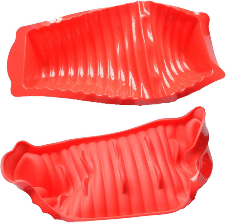 Silikon Brotform Für Diy Desserts - Caterpillar Gerippte Kastenform Für Hot Dog Und Backwaren Mikrow