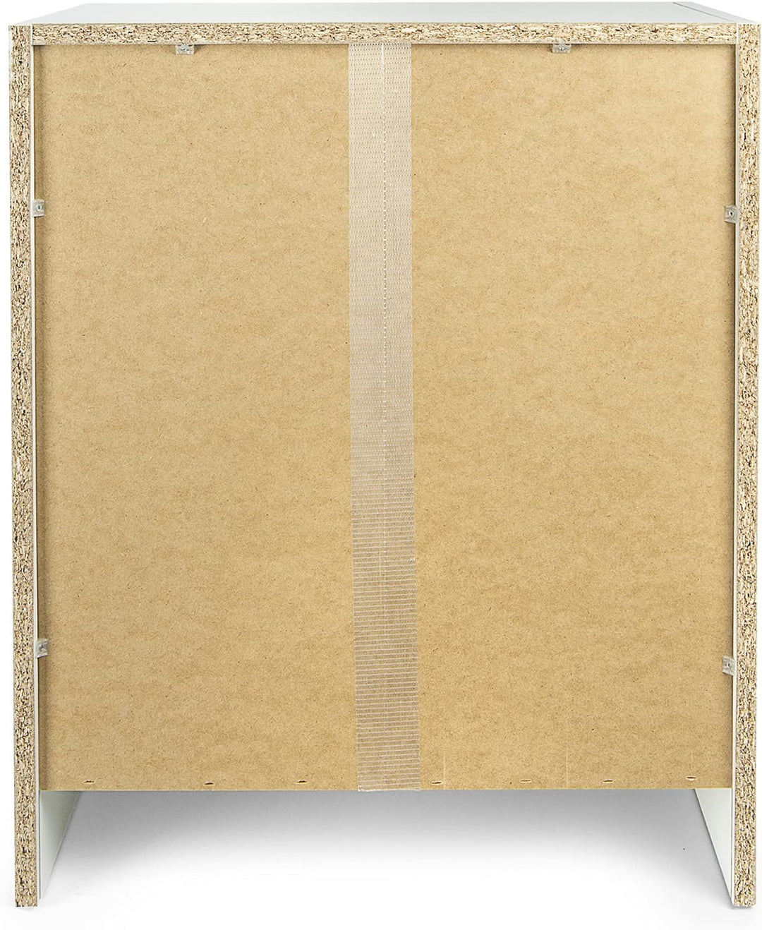 Leomark Moderner weiss Schrank - Roma - Kinderzimmermöbel, Kleiderschränk, Kommode, höhenverstellbar