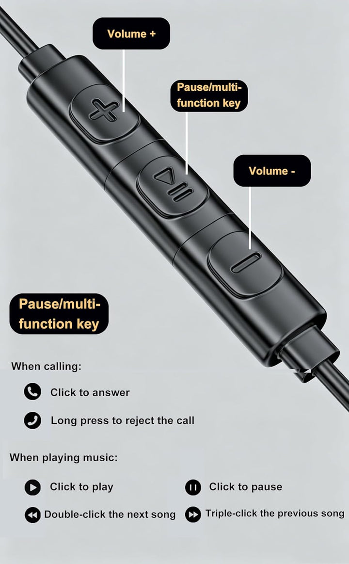 USB C Kabelgebundene Open-Ear Kopfhörer mit Mikrofon & Über-Ohr-Haken, Typ C Kopfhörer für iPhone 17