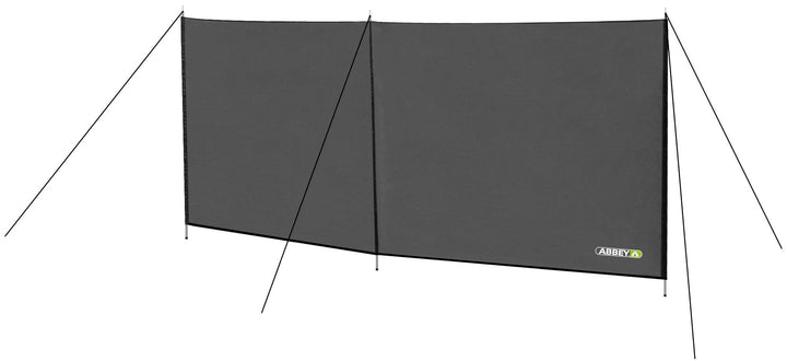 Schreuders Sport 21te Windschutz aus Polyester, grau, Einheitsgrösse