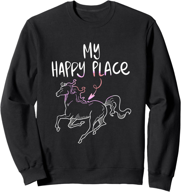 Horses - Happy Sweatshirt