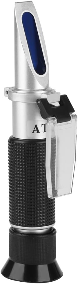 Klappinstrument -Kit, Refraktometer Präzise Brix Honig Bier Fruchtsaft Zucker Tester Meter Refraktom