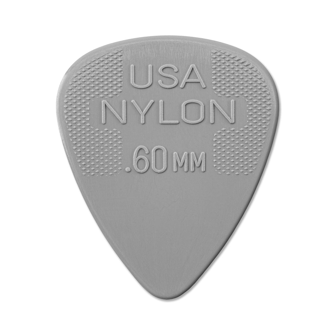 Médiators Jim Dunlop 0,60mm Nylon 0,60mm sachet de 72 0,60mm Nylon Standard Sachet de 72, 0,60mm Nyl