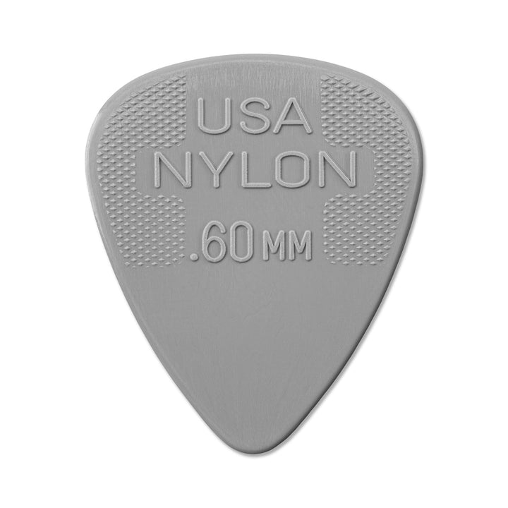 Médiators Jim Dunlop 0,60mm Nylon 0,60mm sachet de 72 0,60mm Nylon Standard Sachet de 72, 0,60mm Nyl