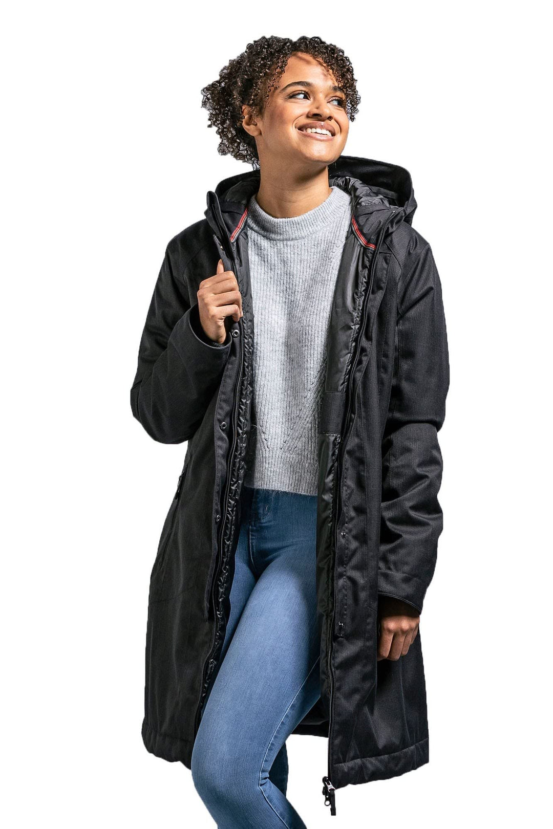 Tatonka FLOY W's Coat Women 34 Schwarz, 34 Schwarz