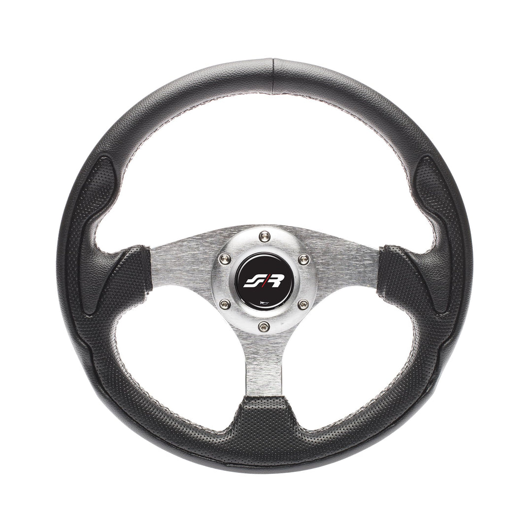 Simoni Racing INT330/P Interlagos Universal Steering Wheel, Schwarz