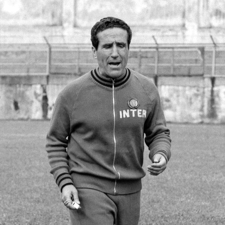 Inter 68 Retro Football Jacke, 1960-68 Unisex Erwachsene, S