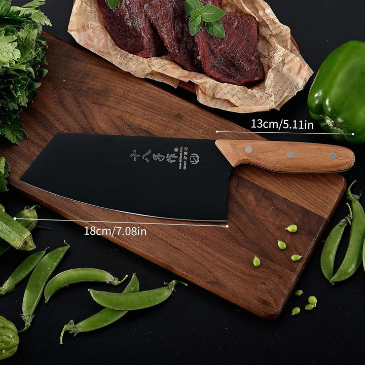 SHI BA ZI ZUO Küchen Messer Professionelles Küchenmesser Gemüsemesser für Müheloses,Kochmesser aus E