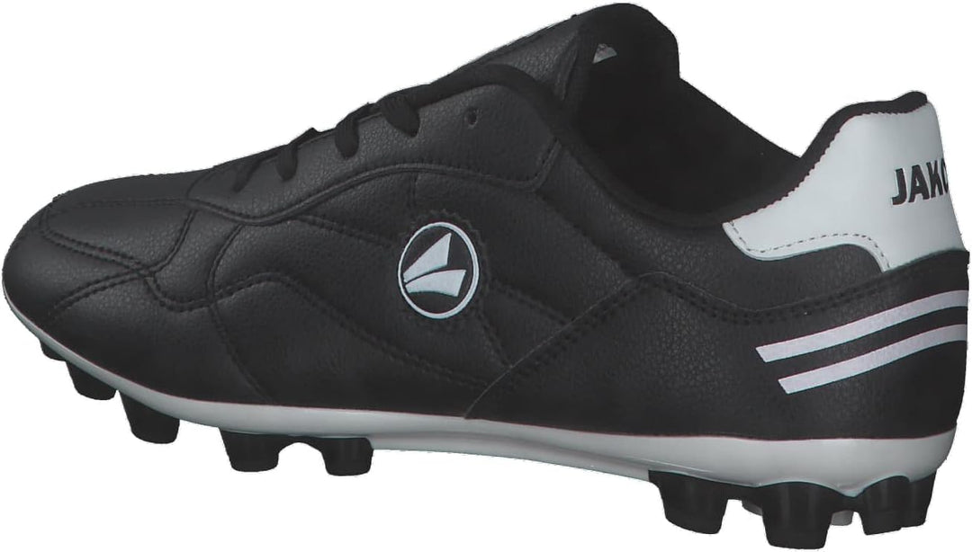 JAKO Fussball - Schuhe Kinder - Nocken Classico FG Kids 38 EU Jet Black, 38 EU Jet Black