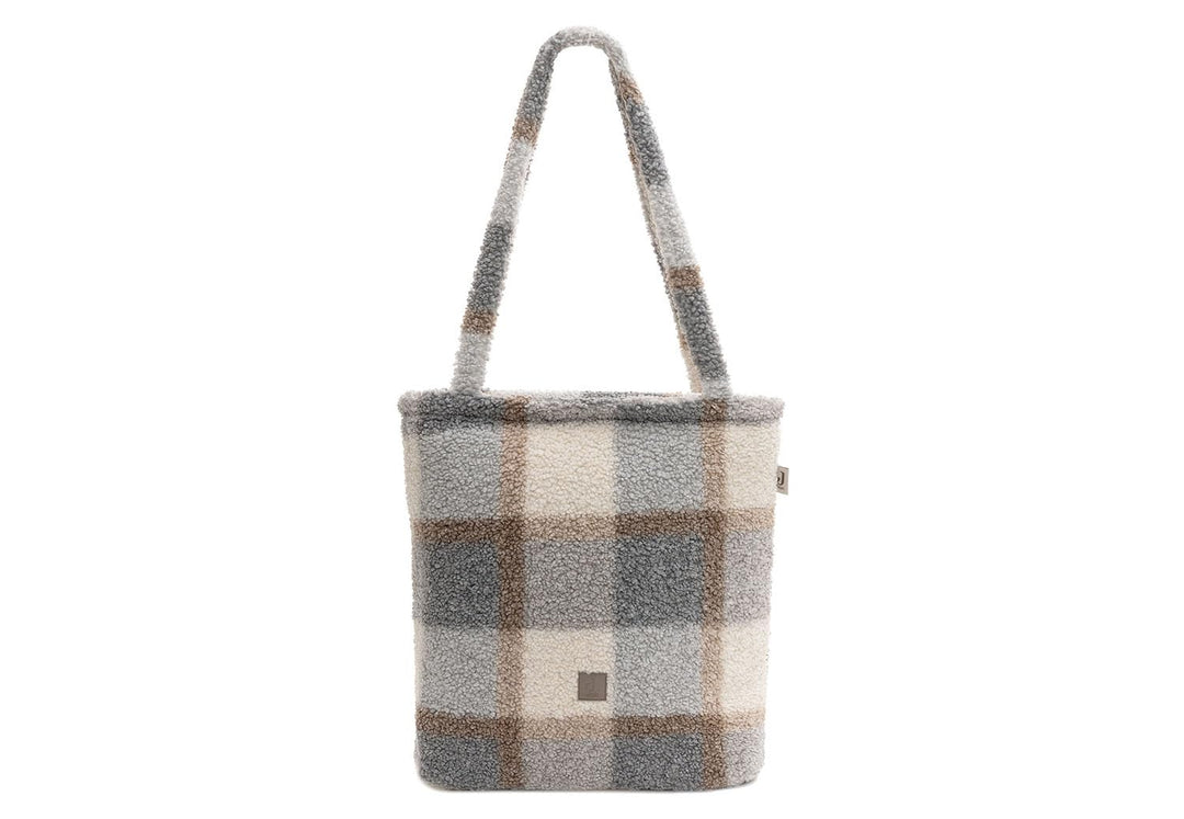 Jollein 027-819-68050 Wickeltasche/Shopper - Check Boucle