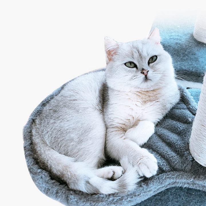 Katzenbaum-Hängematte, Plüsch, weich, hautfreundlich, Ersatz-Katzenhängematte, Bett, leicht, Kratzba