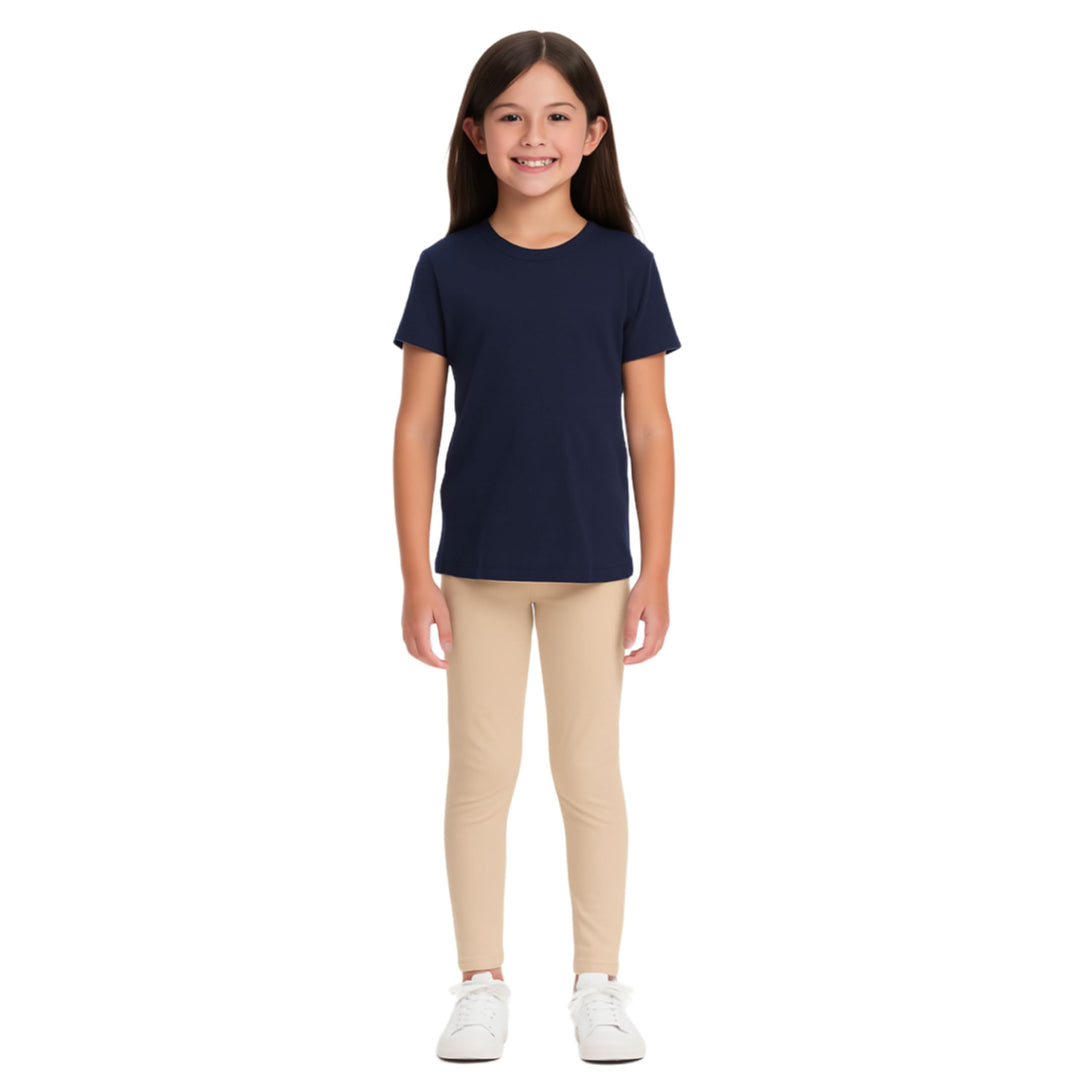 French Toast Mädchen Solid Legging Unterhose XS Khaki, XS Khaki